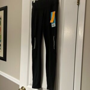 NEW BALANCE WOMENS RUNNING TIGHTS XS BLACK LEGGINGS TRAINING PANTS NEW NWT